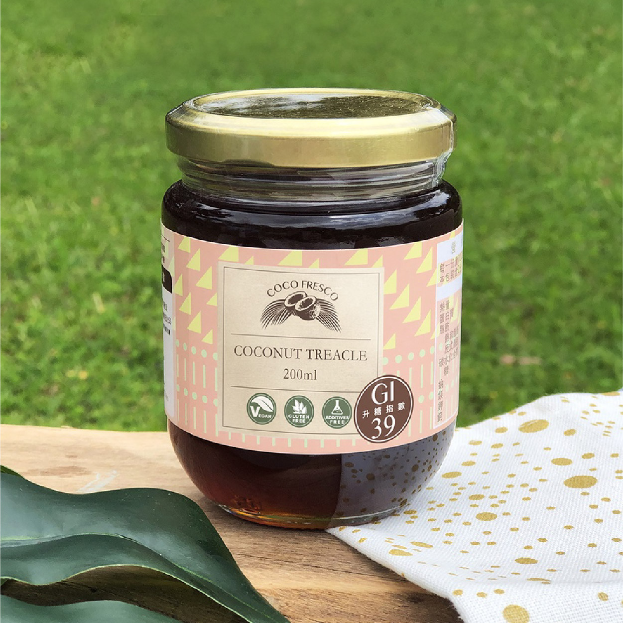 COCO FRESCO 椰子花蜜 百分百天然椰蜜製作 取代蜂蜜 全素可食用