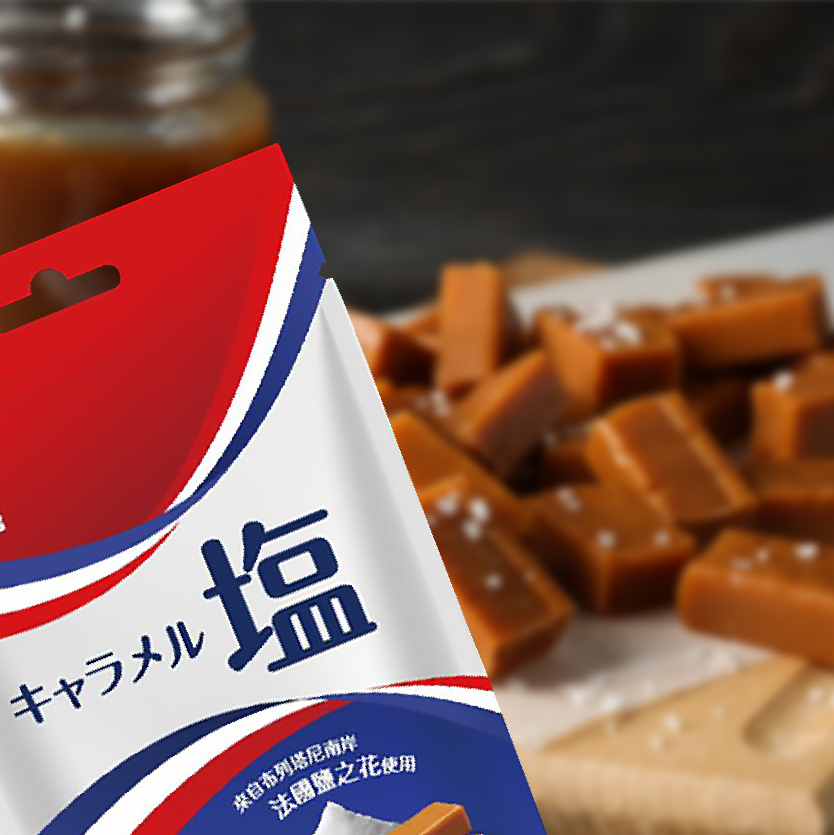 森永 鹽之花牛奶糖 添加布列塔尼頂級鹽之花  細緻溫柔的鹹甜享受