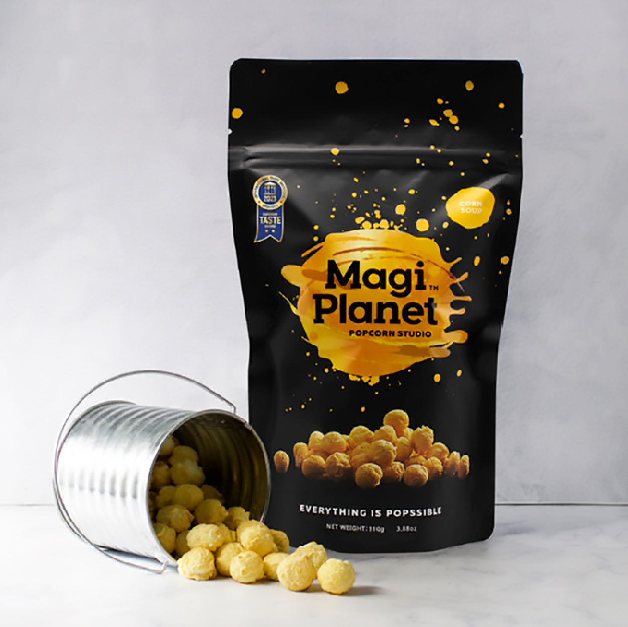 星球工坊 玉米濃湯爆米花 以香濃多層次玉米風味擄獲你的味蕾