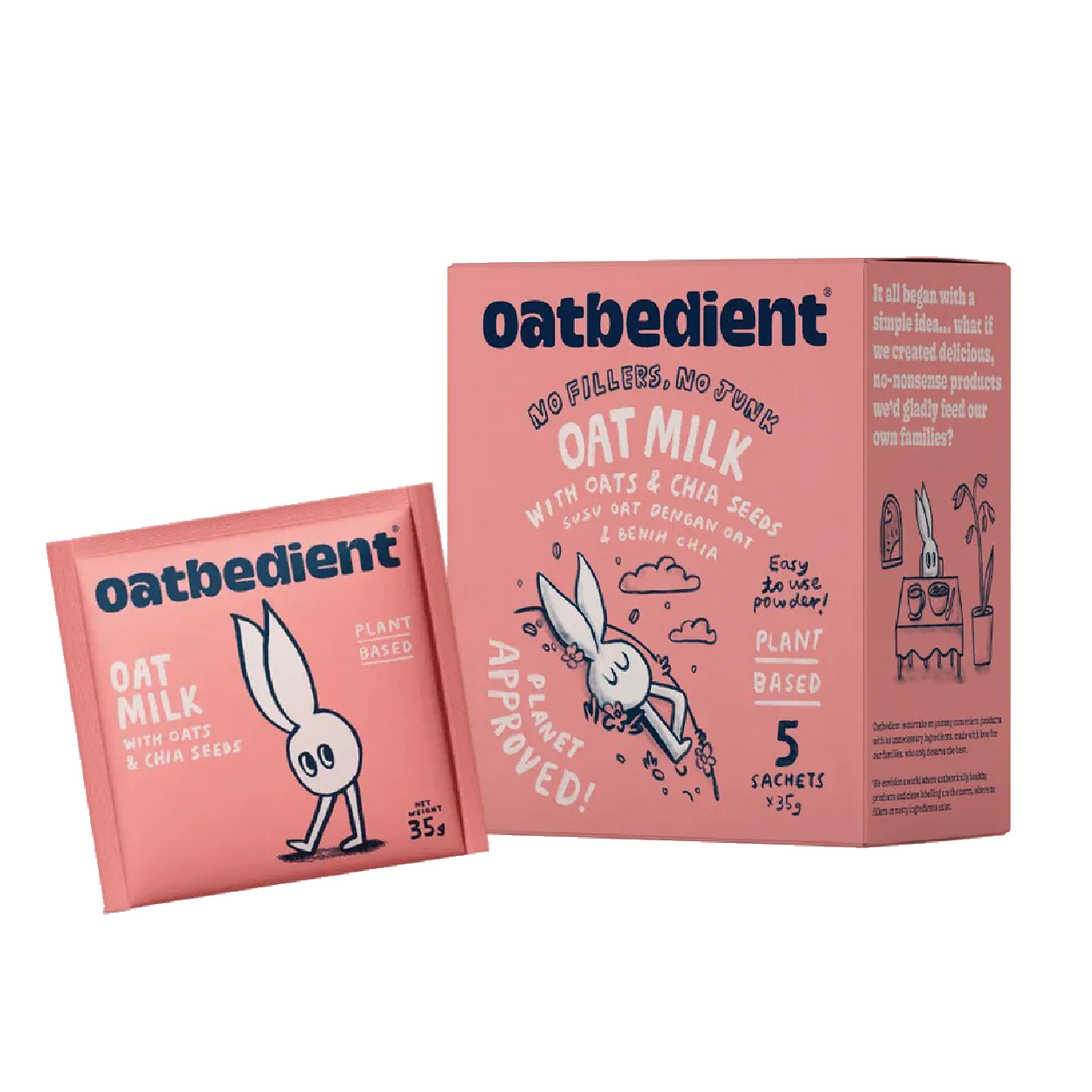 Oatbedient 奇亞籽即溶燕麥奶 素食、乳糖不耐最安心的飲品選擇
