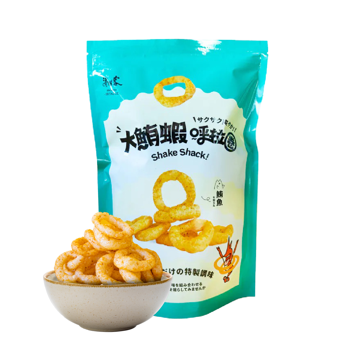 海濤客 大鮪蝦呼拉圈 小琉球超狂人氣王! 讓人吃了停不下來的海味小點