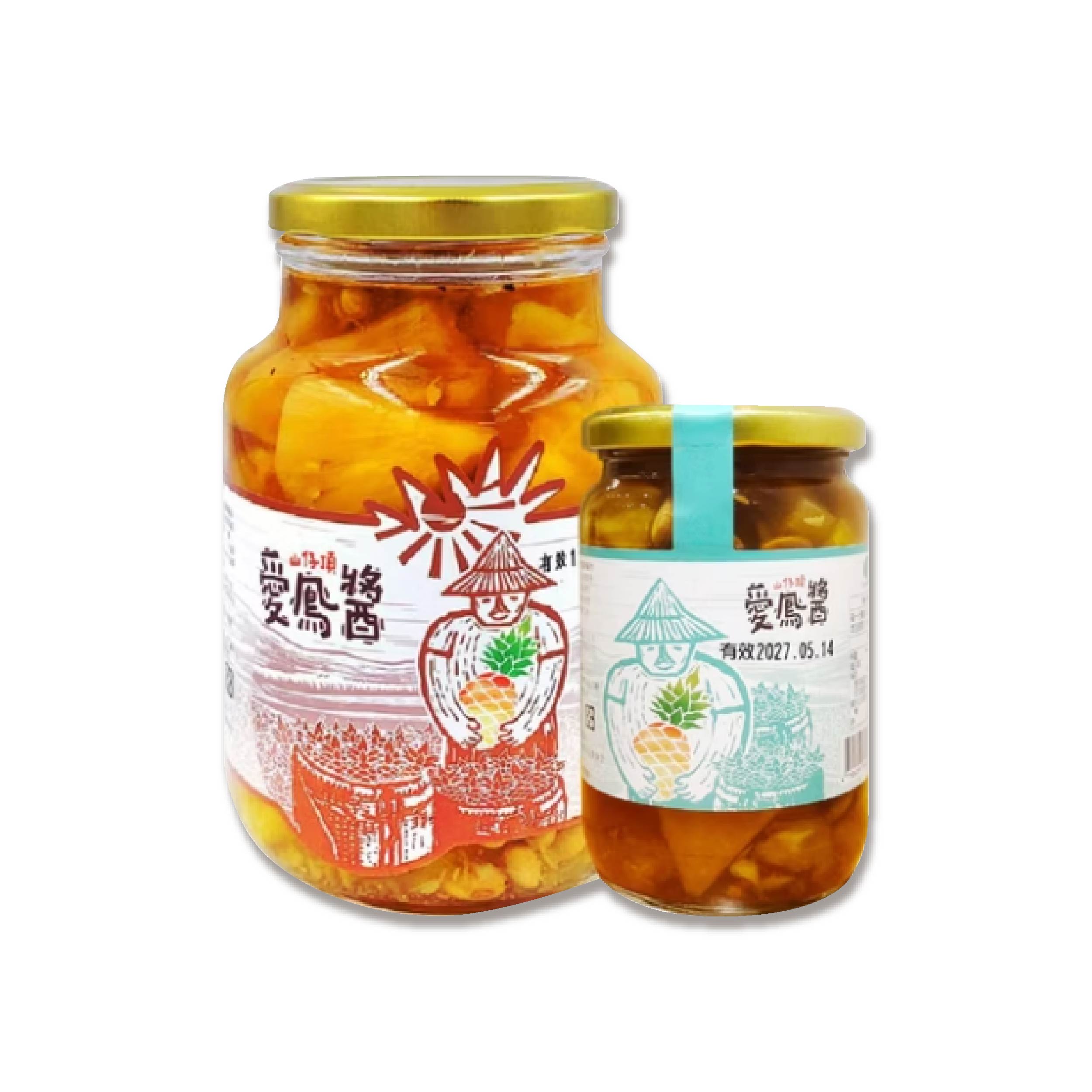 山上區農會 愛鳳醬 果香鳳梨醬，開胃百搭一吃就愛上！