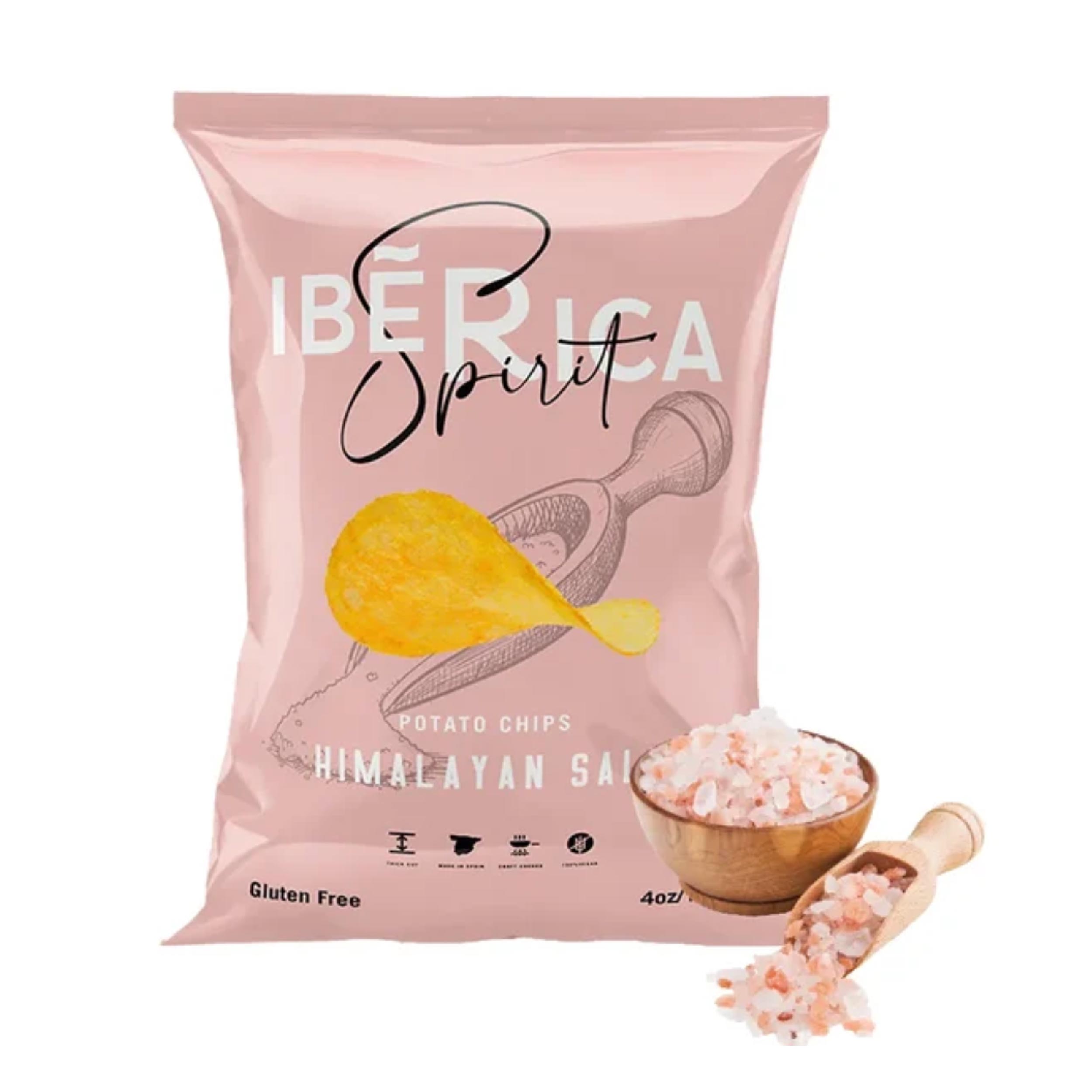 Spirit 洋芋片喜馬拉雅粉紅鹽風味，金黃厚切最對味