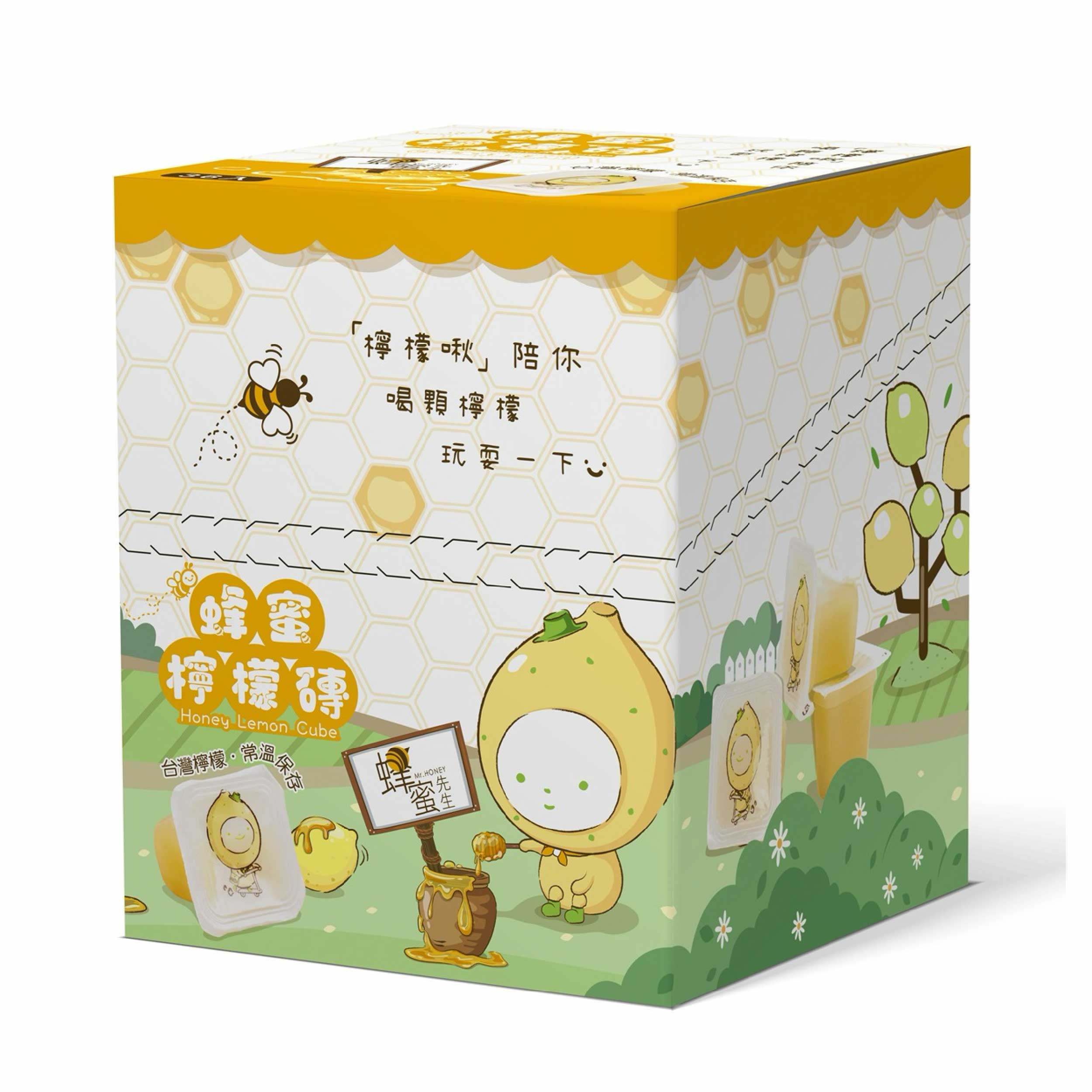 蜜田本舖	微笑蜂蜜檸檬磚 天然純粹，簡單就好：無添加的蜂蜜檸檬派對
