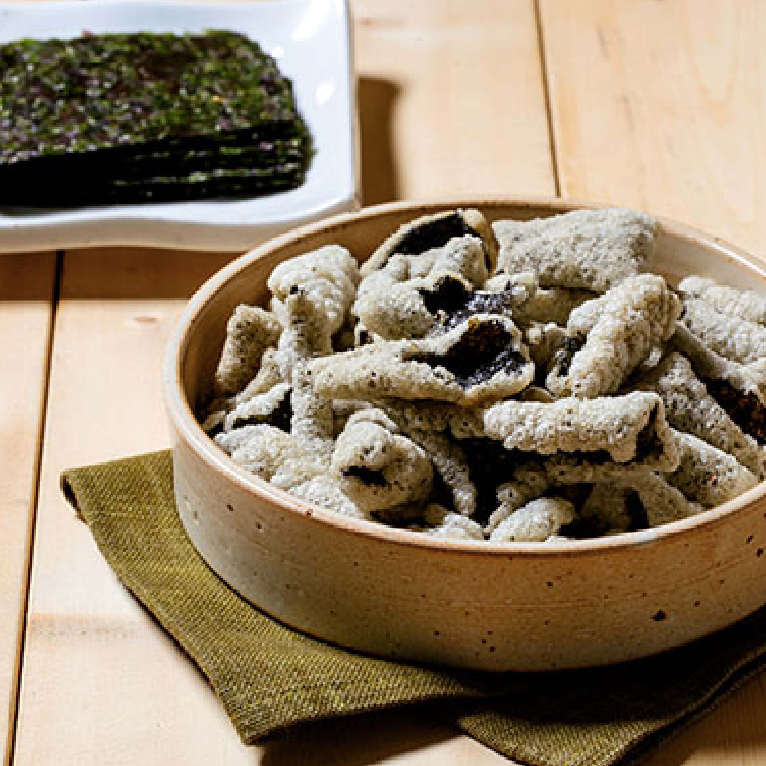韓味不二 韓國原裝烤魚餅海苔脆片（辣味） 一秒開封享受韓式風味！