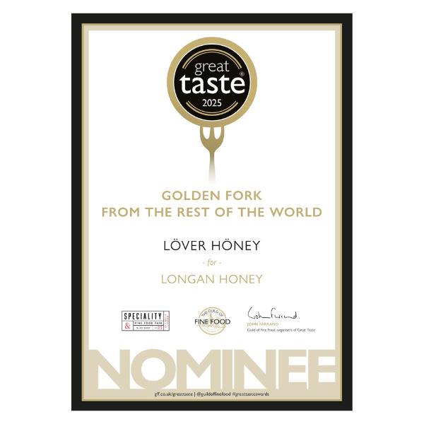 情人蜂蜜 台灣龍眼蜂蜜  英國好味賞三星認證 好蜜不用出國就能嚐