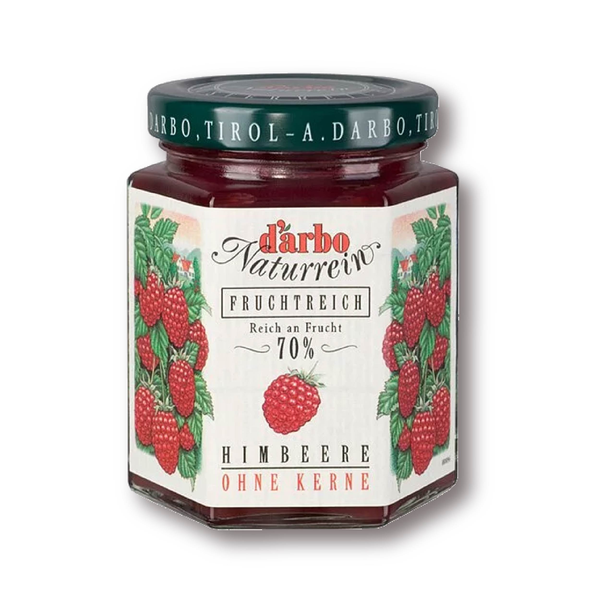 D’arbo德寶  70%果肉天然覆盆莓果醬 厚實果肉，藏不住的好味道。