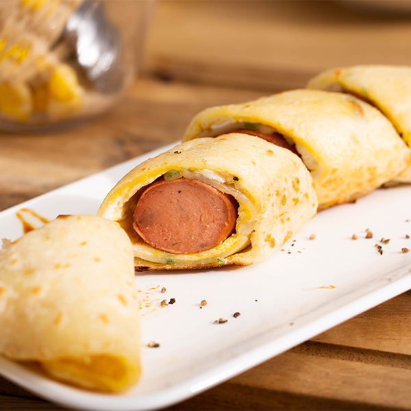 松珍美式熱狗｜優質蛋白補給首選！為全家人準備一份純植營養的無憂美味。