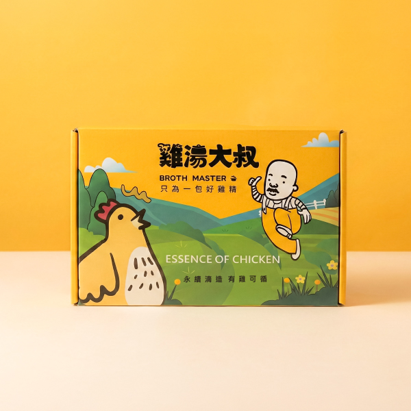 雞湯大叔 快樂雞滴雞精－真材實料慢熬萃取，喝得出自然的好營養！