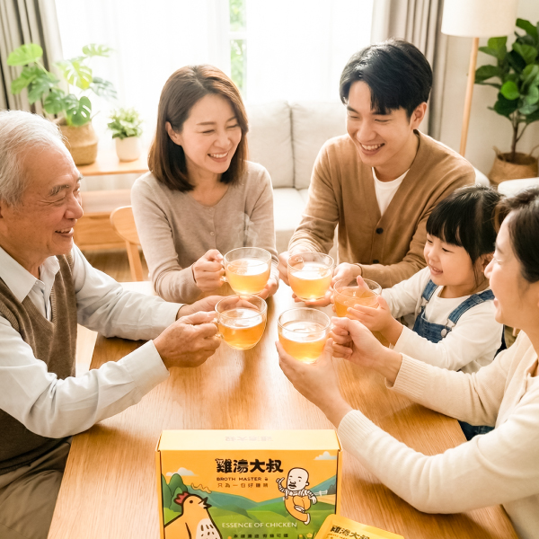雞湯大叔 快樂雞滴雞精－真材實料慢熬萃取，喝得出自然的好營養！