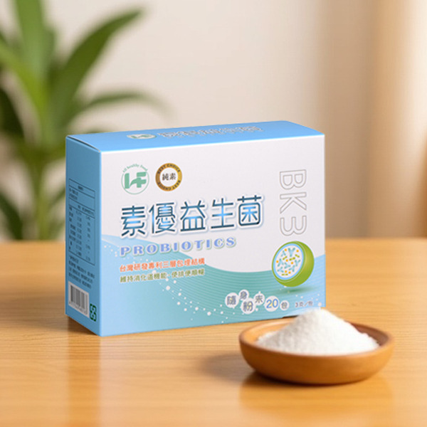 歐福健康「素優益生菌」｜全素族首選的換季機能補給 X 不只順暢，更要平衡敏感