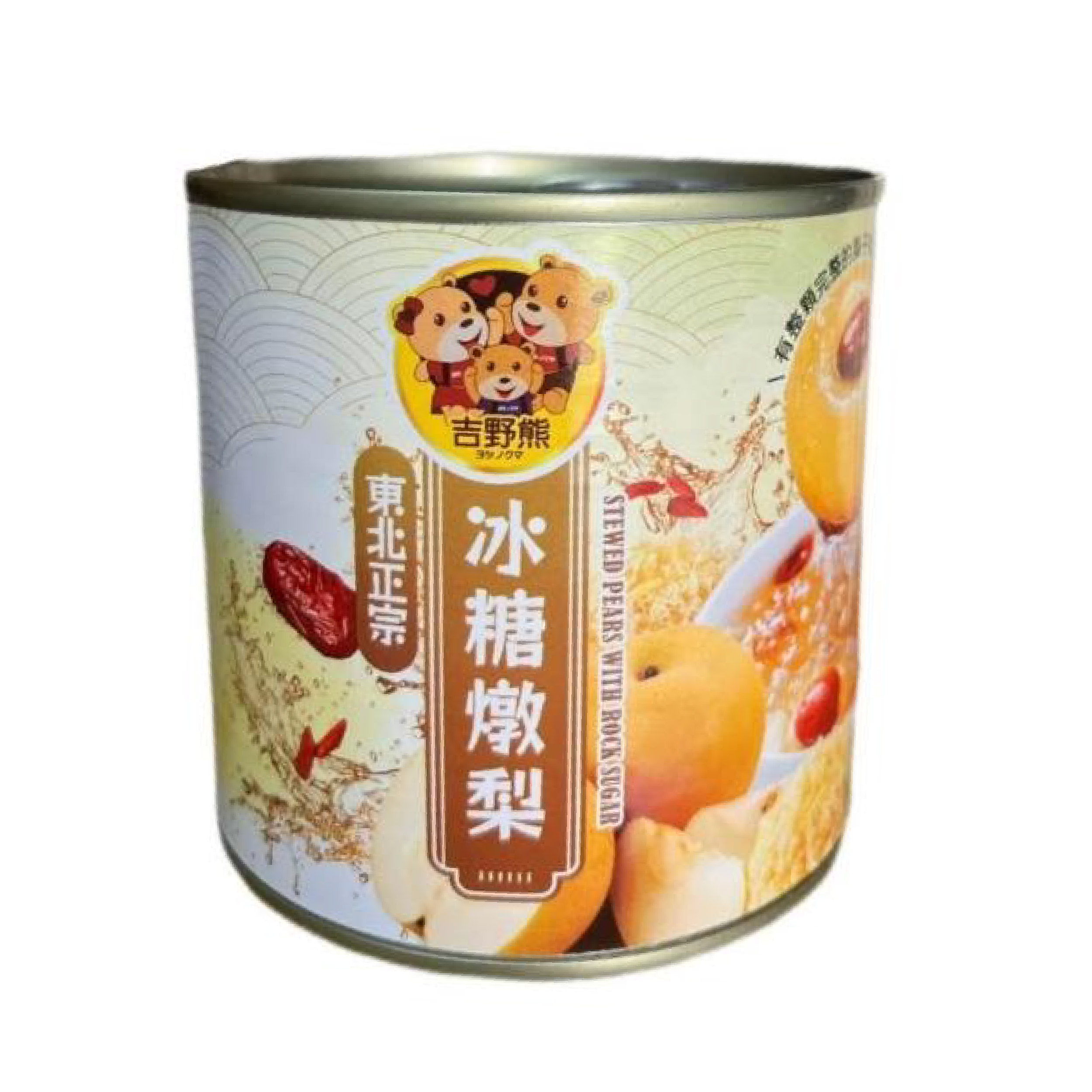 纖享樂 冰糖燉梨易開罐頭 雪梨、銀耳與冰糖細緻燉煮，清甜順口、潤而不膩，開罐就能享受最純粹的滋味。
