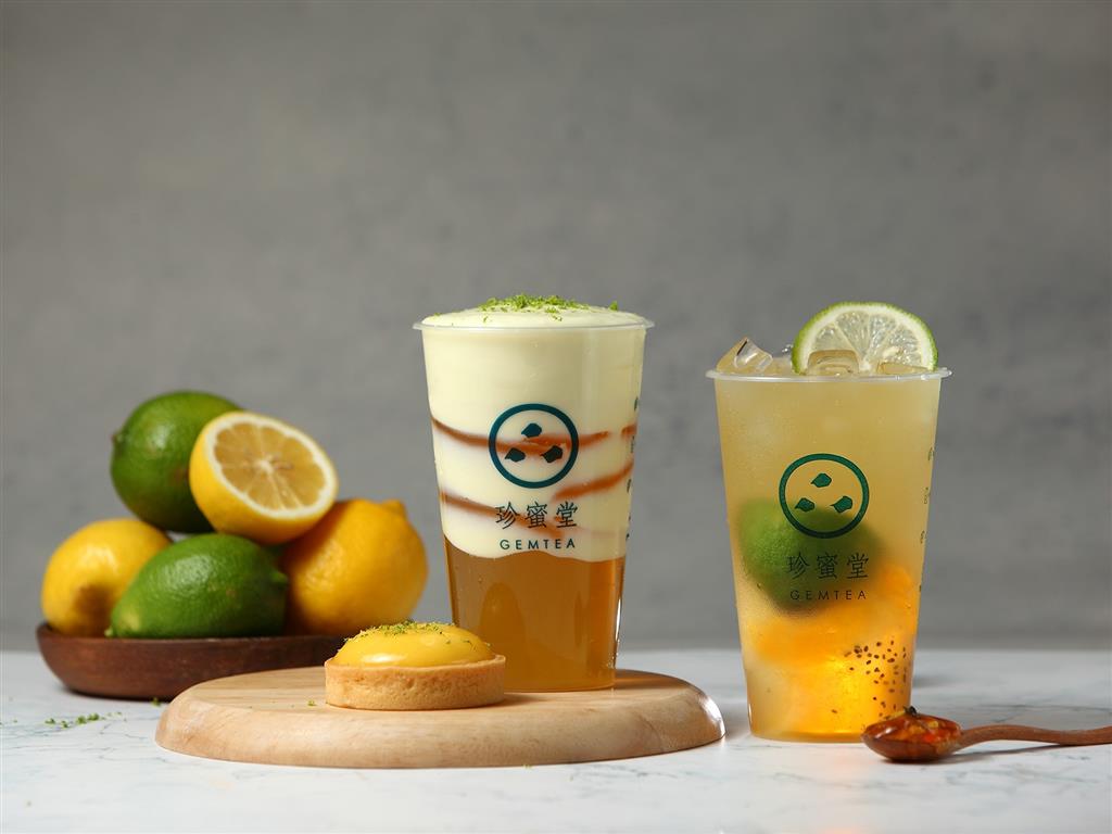 珍蜜堂再推一波甜点系饮品 搭配创意奶盖,三窨茶冻清爽上市