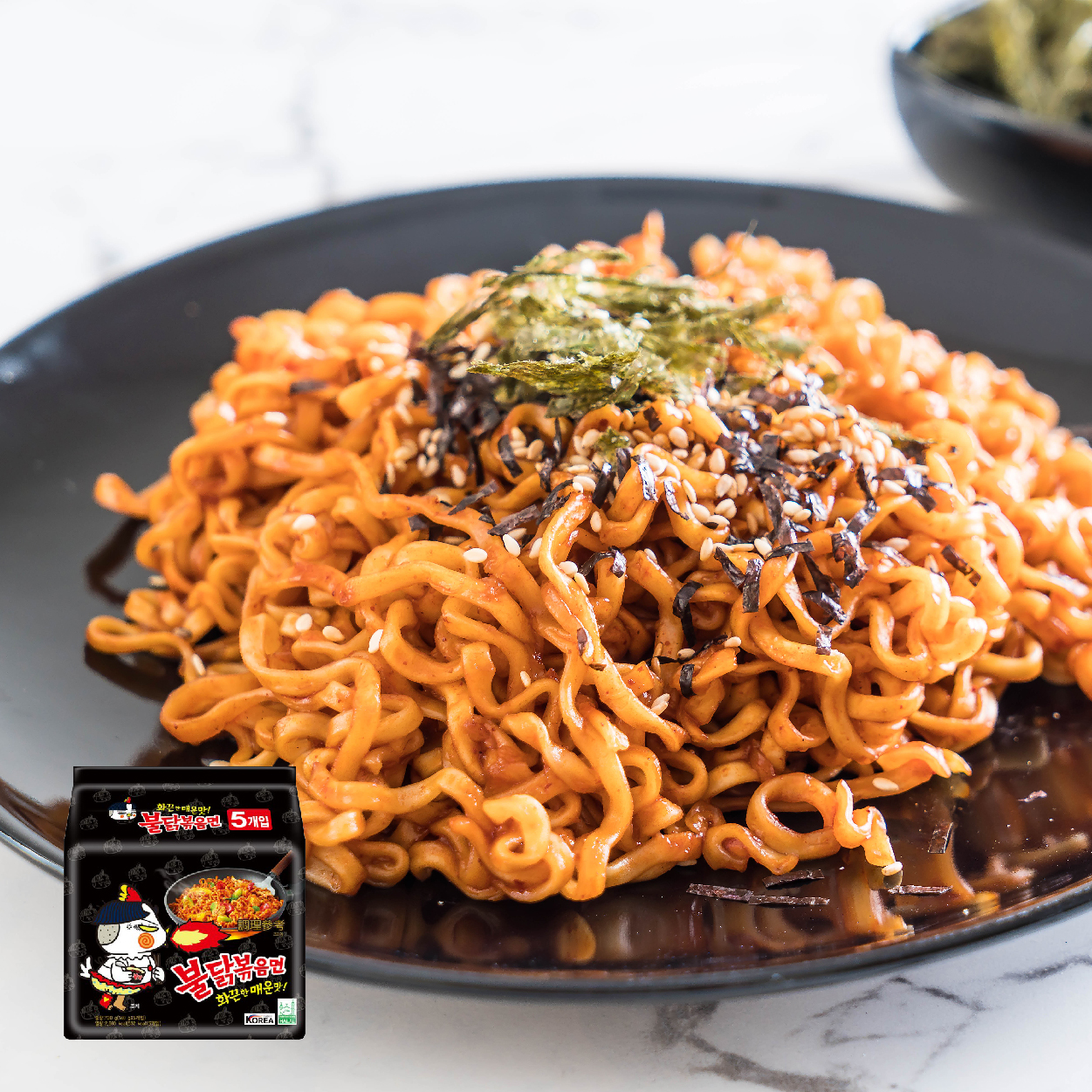 三養 韓國火辣雞肉風味鐵板炒麵 口味超火熱 挑戰你的味蕾極限