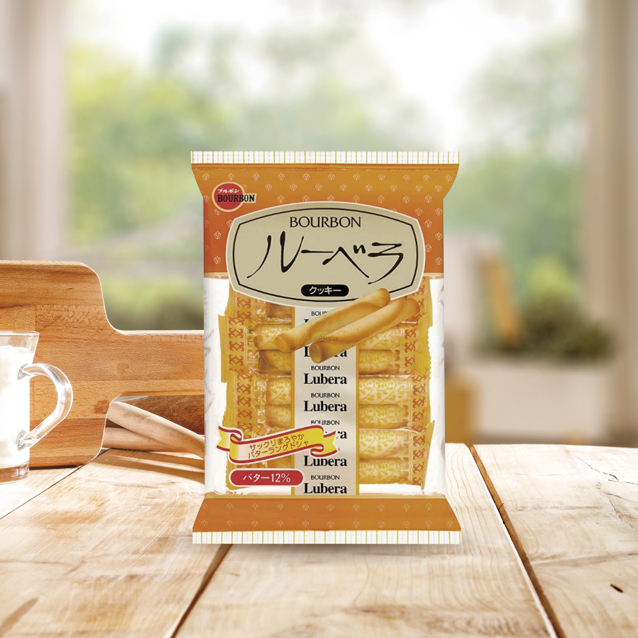 BOURBON 北日本奶油風味蛋捲 在日暢銷50年的國民零嘴