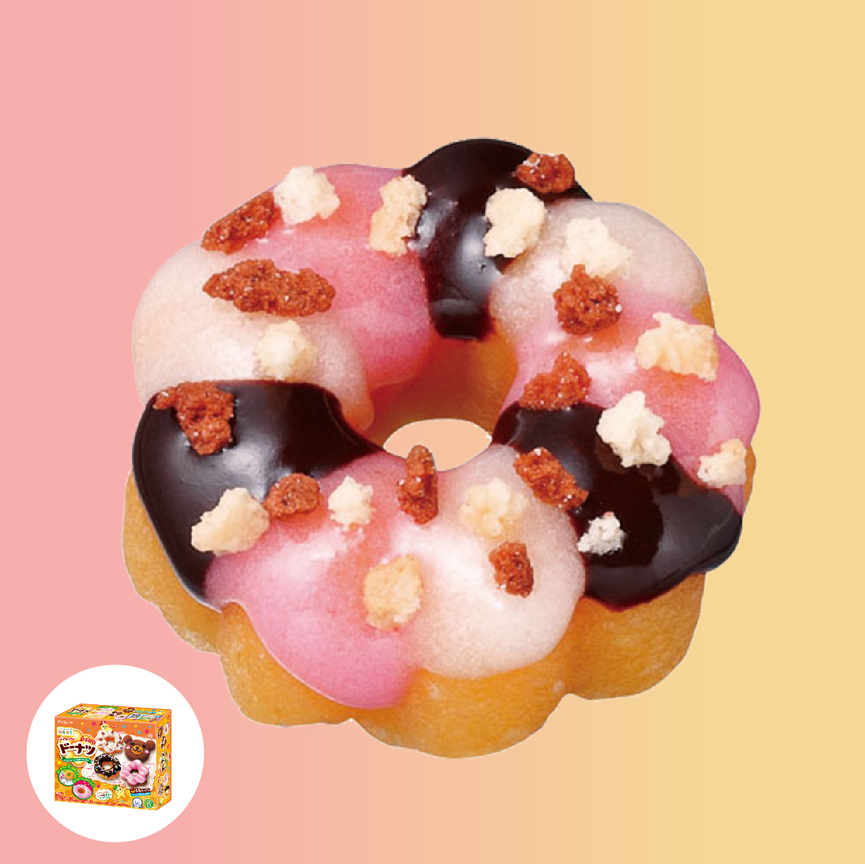Kracie 知育菓子 創意DIY-甜甜圈小達人 親子同樂的歡快時光