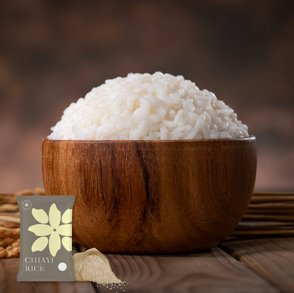 嘉義市 幸福嘉義米 台農82號美味米 咀嚼完整米粒的幸福