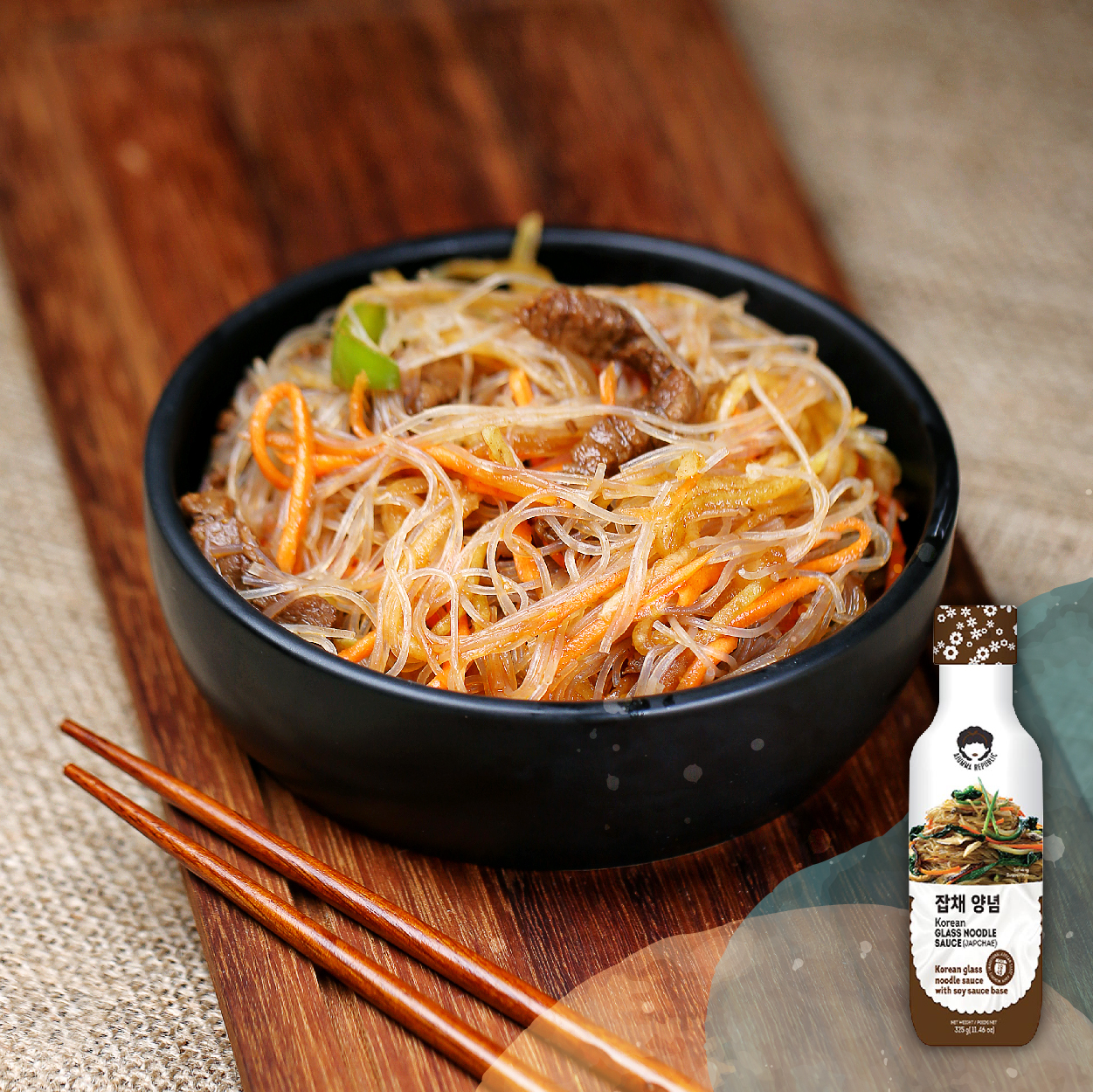 阿珠嬤  韓式拌冬粉醬汁  異國料理第一彈！！在家也能吃到正宗韓式料理