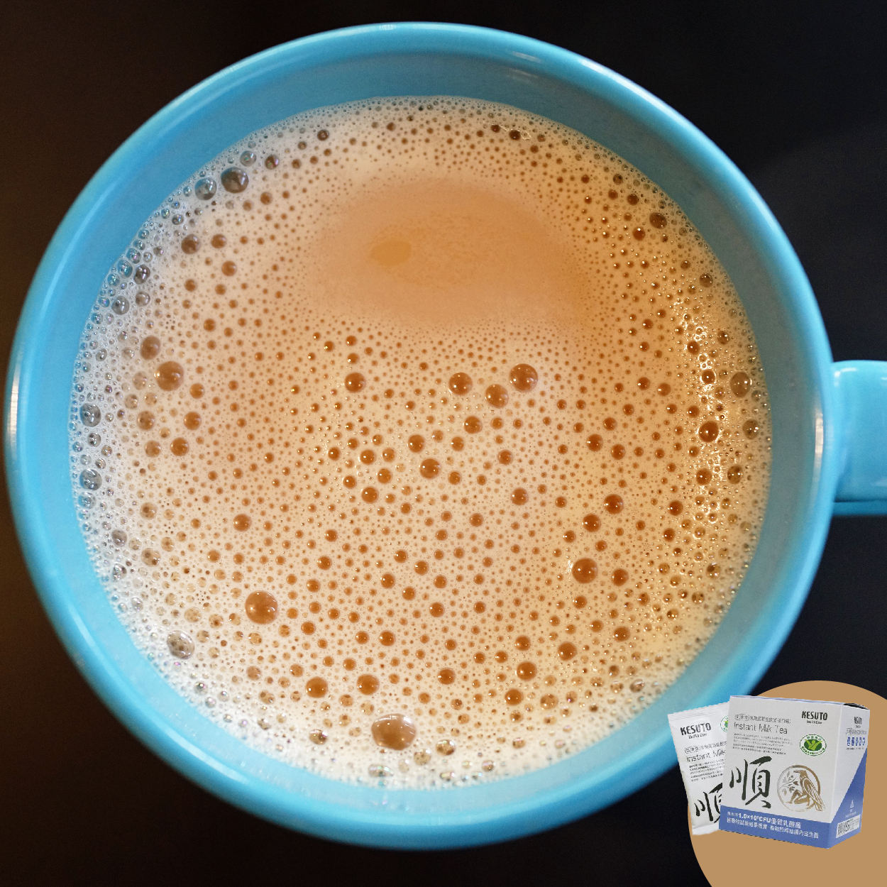 氣津堂 乳酸菌菊苣飲(奶茶口味) 全台第一支健字號奶茶 滿足一天膳食纖維