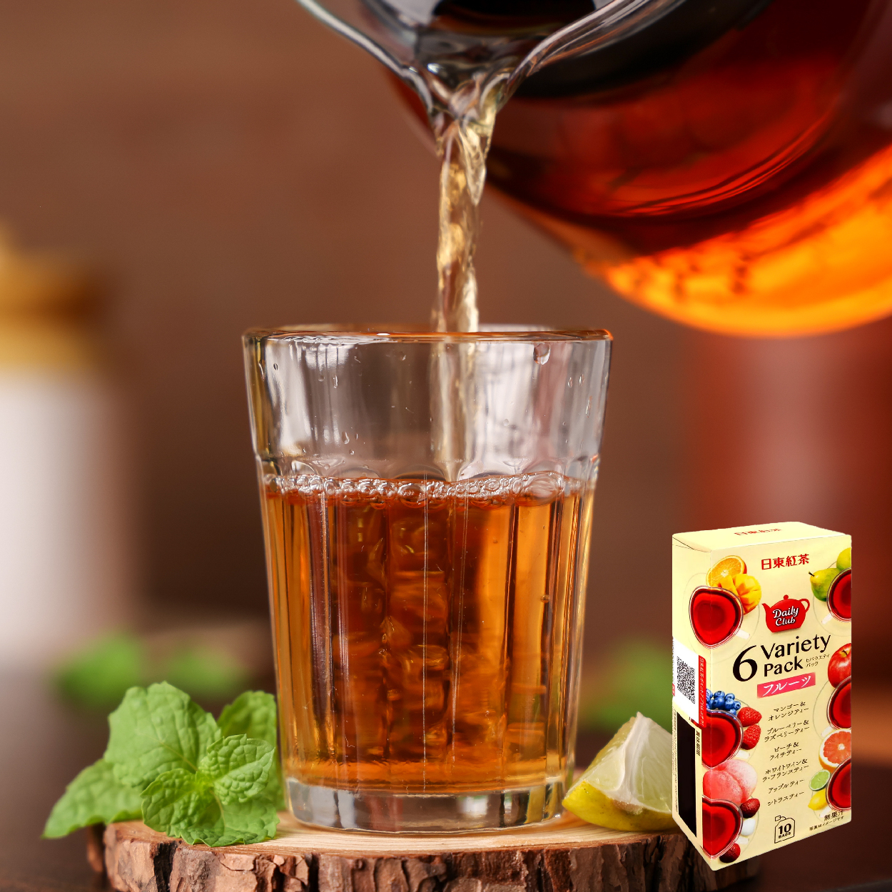 日東紅茶  Daily水果茶（綜合水果茶風味）醇厚水果茶風味 享受愜意好時光