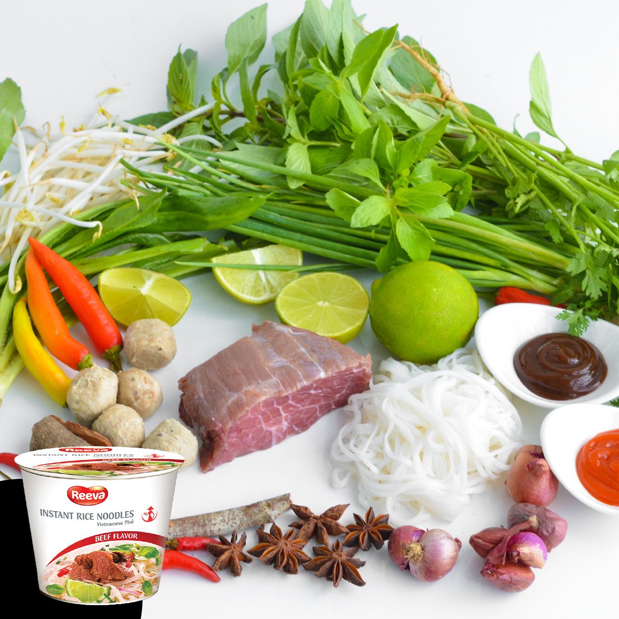 REEVA 越南瑞法河粉-牛肉風味  越南道地百年好滋味 體驗PHO的獨特魅力